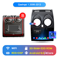 Junsun 4G Android магнітолу для Nissan Qashqai 1 2006-2013 J10 wifi 2ГБ+32 WiFi