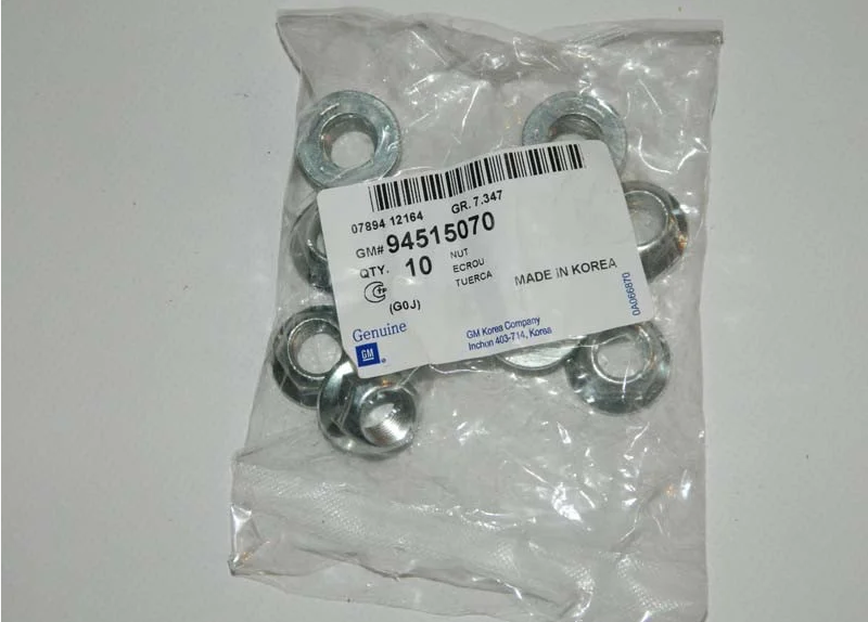 Гайка кріплення амортизатора AVEO GM Корея (ориг) 94515070, фото 1