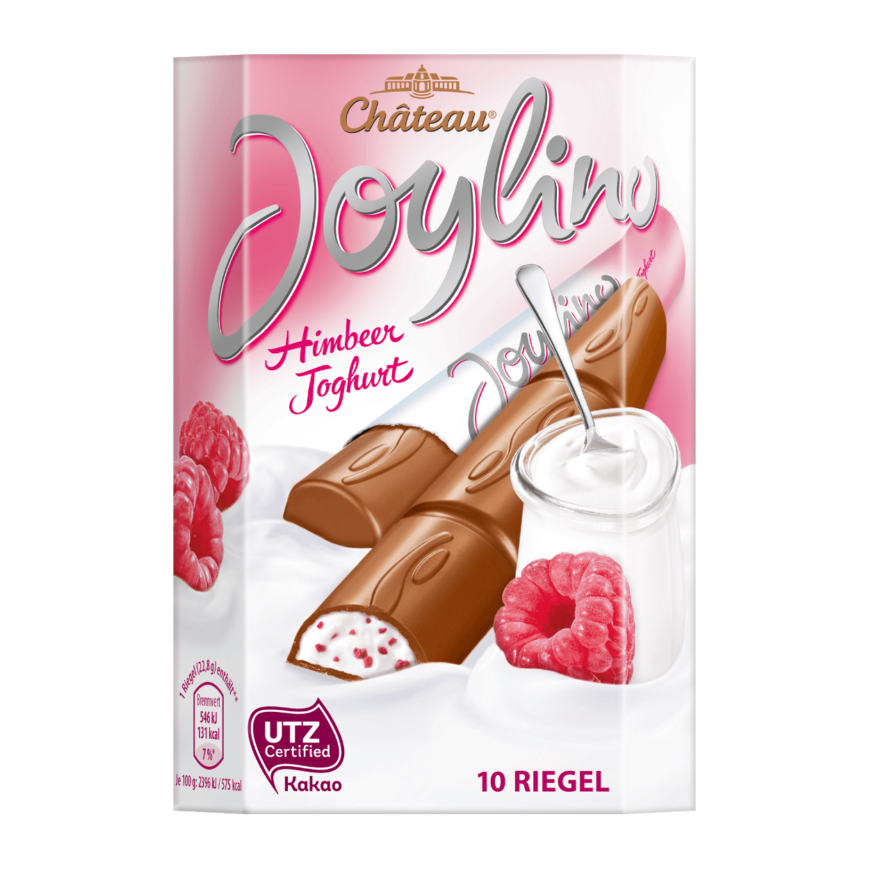 Порційний шоколад Choceur Joylino (йогурт + малина), 235 грамів