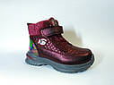 Стильні демісезонні черевики для дівчаток від GFB (Канарейка) (р. 28 - 17,5 см), фото 2