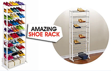 Полиця для взуття Amazing Shoe Rack на 30 пар, фото 3