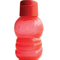 Tupperware еко пляшечка 350мл Черв'ячок в червоному кольорі