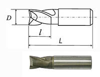 Фреза шпоночная 3,0 ц/хв Р6М5