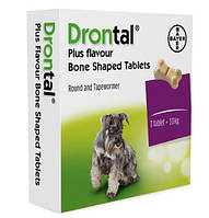 Дронтал Плюс XL (Drontal plus XL) Антигельминтик с вкусом мяса для собак