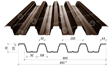 Профнастил Несучий НС 75 / 0,65 мм ZN, фото 4