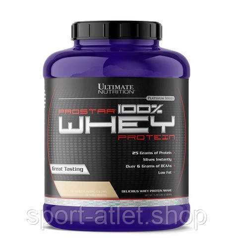 Протеїн Ultimate Prostar 100% Whey Protein, 2.27 кг Печиво крем