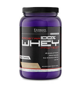 Протеїн Ultimate Nutrition Prostar 100% Whey Protein, 908 грам - Банан