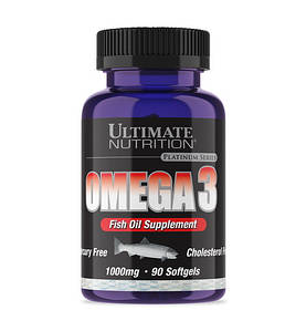 Жирні кислоти Ultimate Nutrition Omega 3 18:12 Softgels, 90 капсул