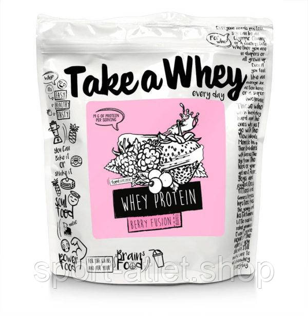 Протеїн Take-a-Whey Blend, 907 грамів Ягоди, фото 1