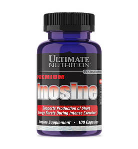 Передтренувальний комплекс Ultimate Premium Inosine, 100 капсул