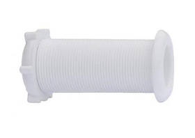 Білий водовідливної штуцер 22.7х78 мм під распираемые пробки