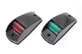 Чорні бічні навігаційні вогні LED C91001LED