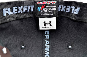 Кепка фулка Flexfit Under Armour 56-58 см чорна (F 0919-54), фото 2