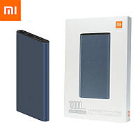 Оригинальный Xiaomi Mi Power Bank 3 10000 mAh PLM13ZM Black (VXN4260CN) Быстрая Зарядка QC3.0 18W