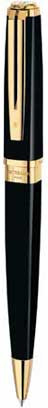 Ручка кулькова Waterman EXCEPTION Slim Black GT BP 21 028, фото 1
