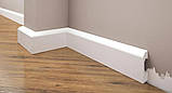 Ударостійкий плінтус LPC-04 Cezar з дюрополімер висотою 50 мм. Польща, фото 5