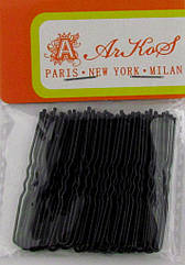 Шпильки для волосся чорні 5 см 50 шт/уп