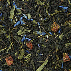 КАПЛИ ШАМПАНСКОГО 500 г композиційний чай суміш чорного та зеленого з добавками