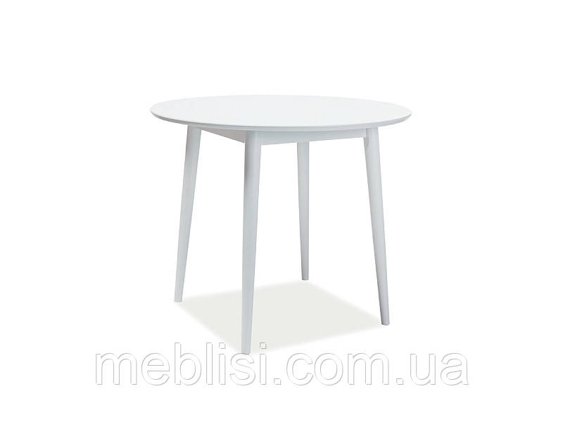 Стіл LARSON білий 90X90 (Signal)