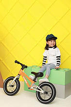 Італійський Беговел B-15. Аллюмінієва рама. Супер Легкий! Помаранчевий