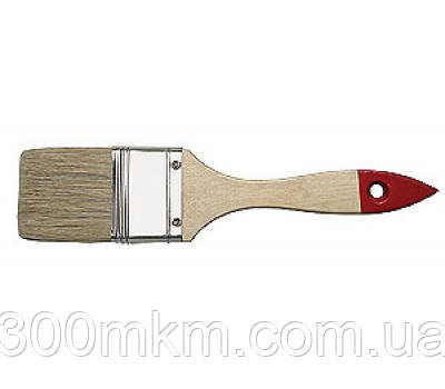 Пензель плоский Hardy *30* 25 мм (дерев'яна ручка)