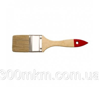 Пензель плоский Hardy *30* 76 мм (дерев'яна ручка)