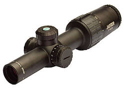 Приціл оптичний YUKON Jaeger 1-4x24 HB01i, азот, посадка 30мм, навантаження до 7000 Дж, підсвітка