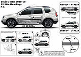 Молдинги на двері для Renault Dacia Duster 2010-2017, фото 5