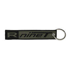 Оригінальний текстильний брелок BMW Motorrad R nineT Key Ring, Black / Olive, артикул 76618392283