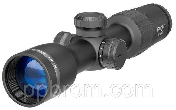 Приціл YUKON Jaeger 1.5-6x42 Х01і, азот, посадка 30мм, навантаження до 7000 Дж, підсвітка, фото 1