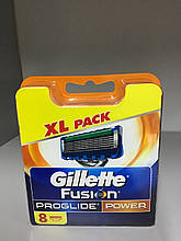 Змінні касети (леза) Gillette Fusion ProGlide power 8 шт