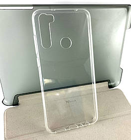 Чохол для Xiaomi Redmi Note 8T накладка на бампер протиударний SMTT прозорий