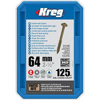 Саморезы Kreg Jig® HD, длина 63,5 мм, 125шт