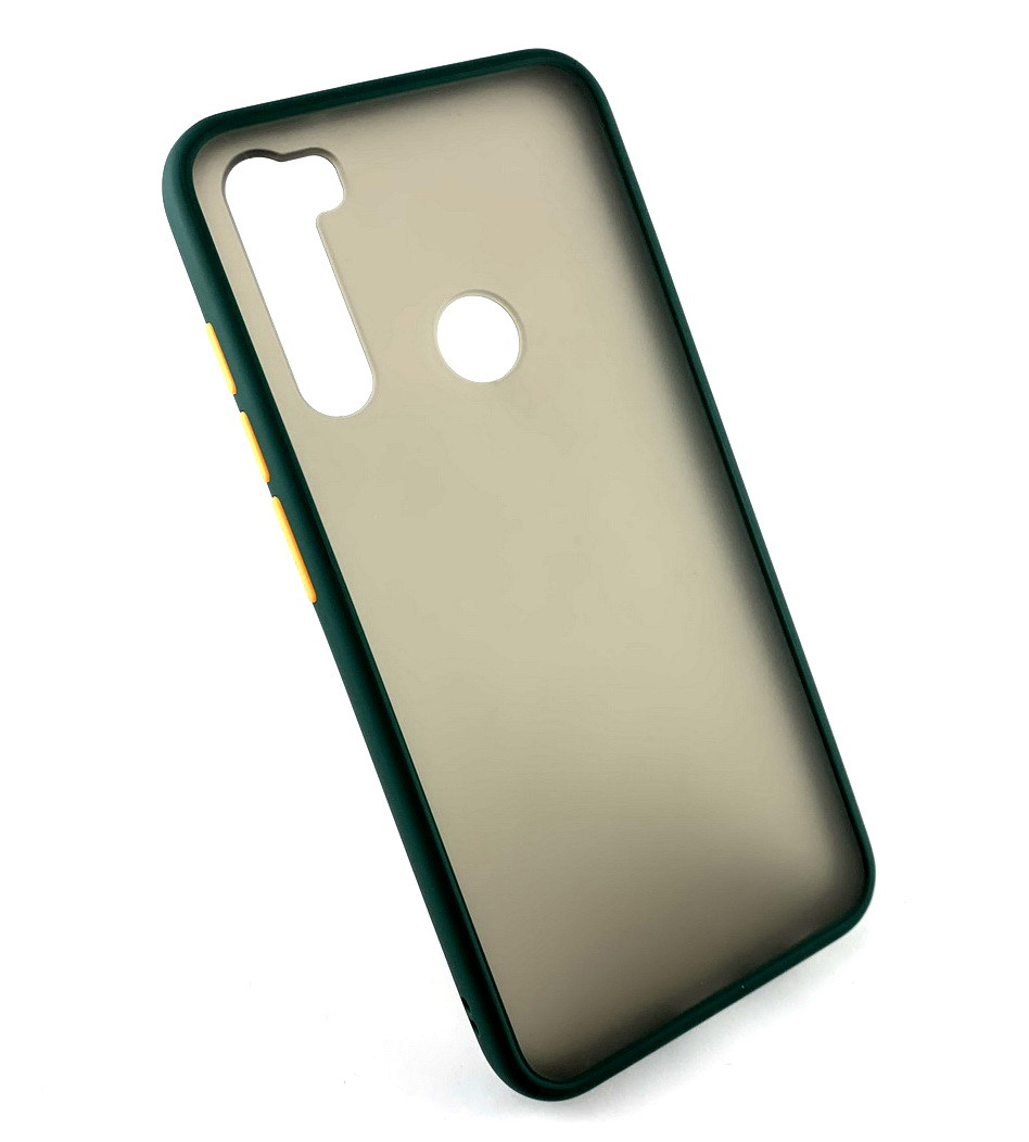 Чохол для Xiaomi Redmi Note 8T накладка на бампер протиударний My Choice зелений