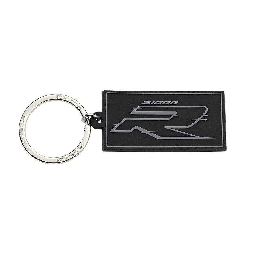 Оригінальний гумовий брелок BMW Motorrad S 1000 R Key Ring, Black, артикул 76618392160