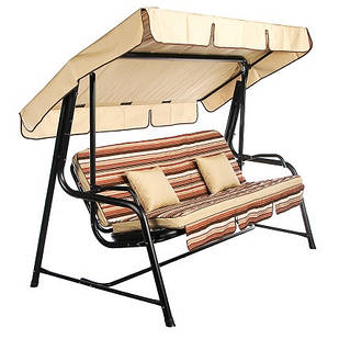 Садова гойдалка BERGAMO (дралон)