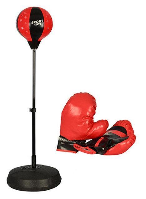 Набор боксерская груша на стойке и перчатки ABX MS-0333