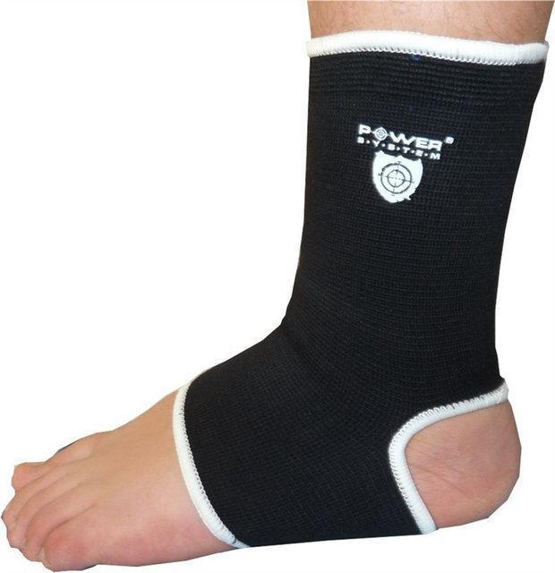 Бандажі на гомілкостоп Power System PS-6003 Ankle Support Black (2шт.) M