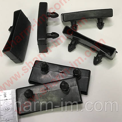 Кріплення Ламелі для металевого каркасу ОДНОСТОРОННЕ 64х25х9 мм з Шипами, фото 3