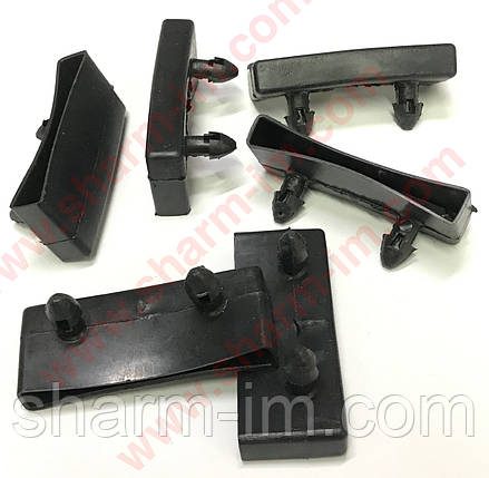 Кріплення Ламелі для металевого каркасу ОДНОСТОРОННЕ 64х25х9 мм з Шипами, фото 1