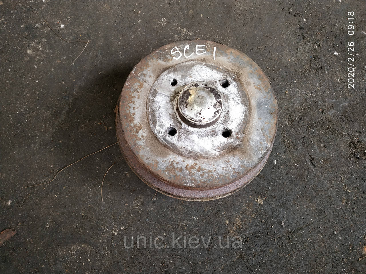 Тормозной барабан задний в сборе Рено Сценик 1 б/у: продажа, цена в ...