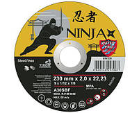 Круг отрезной по металлу, 230 х 2,0 х 22 (NINJA)