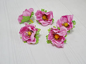 Головка "Анемона" 6 см рожева