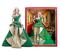 Коллекционная кукла Барби Праздничная Holiday Barbie 2011 Mattel T7914