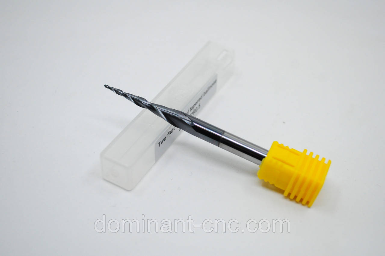 Фреза конусна HRC55*R0.5*30.5C*6D*75L