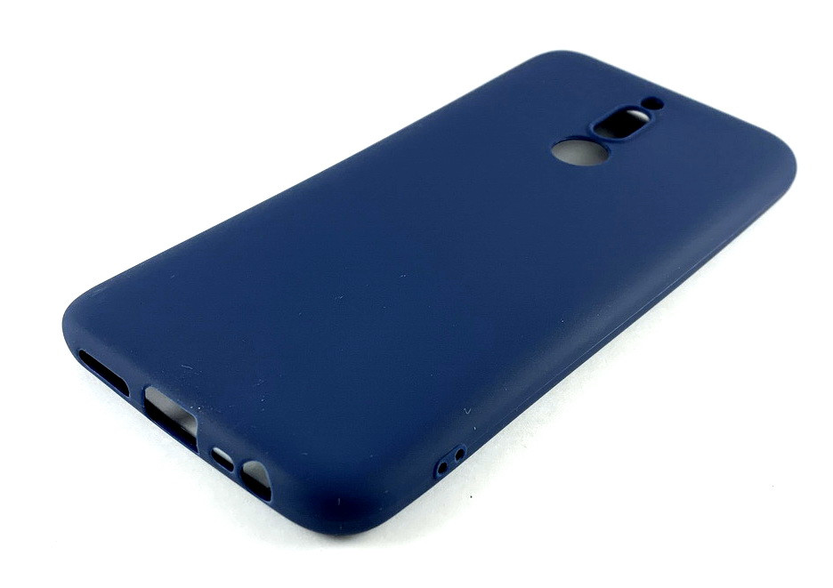 Чохол для Xiaomi Redmi 8 накладка протиударний Soft Touch синій
