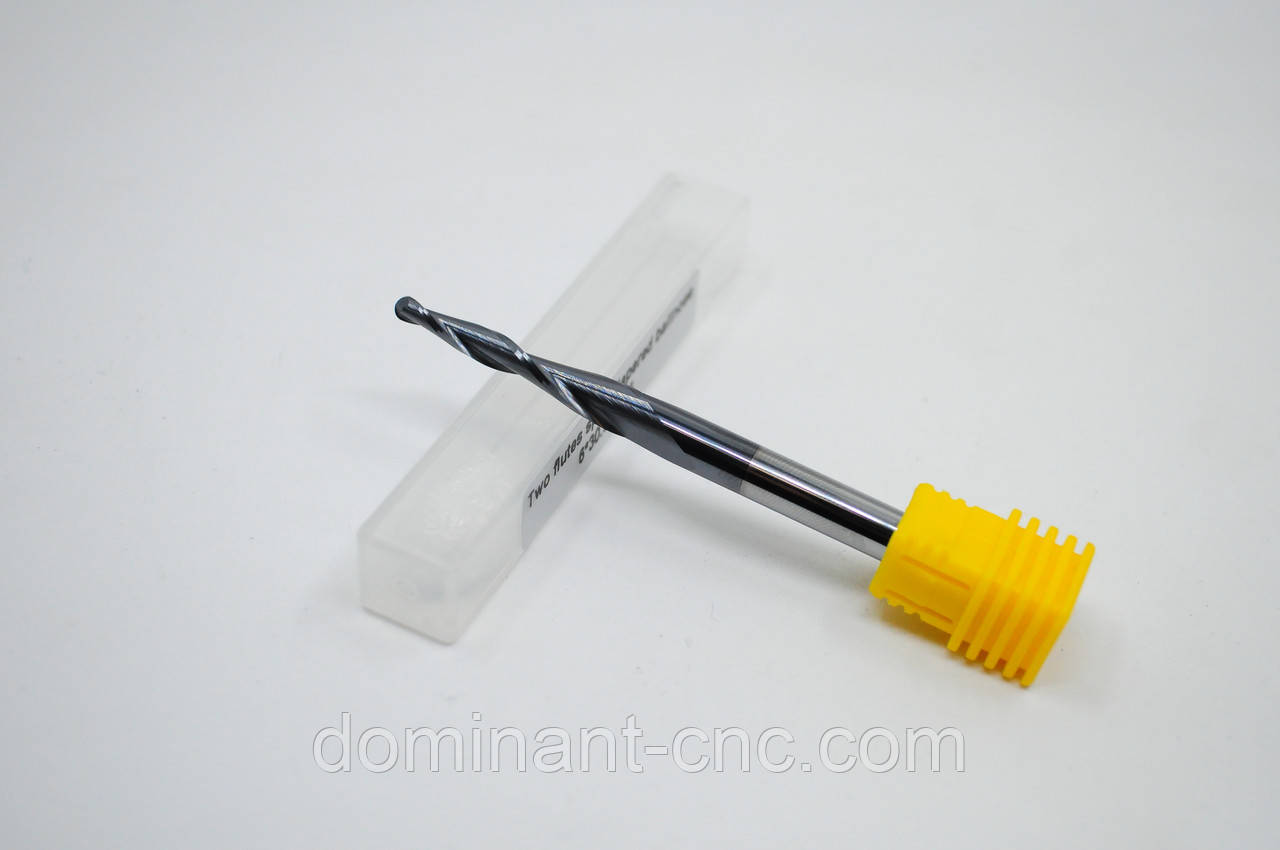 Фреза конусна HRC55*R1.5*30.5C*6D*75L