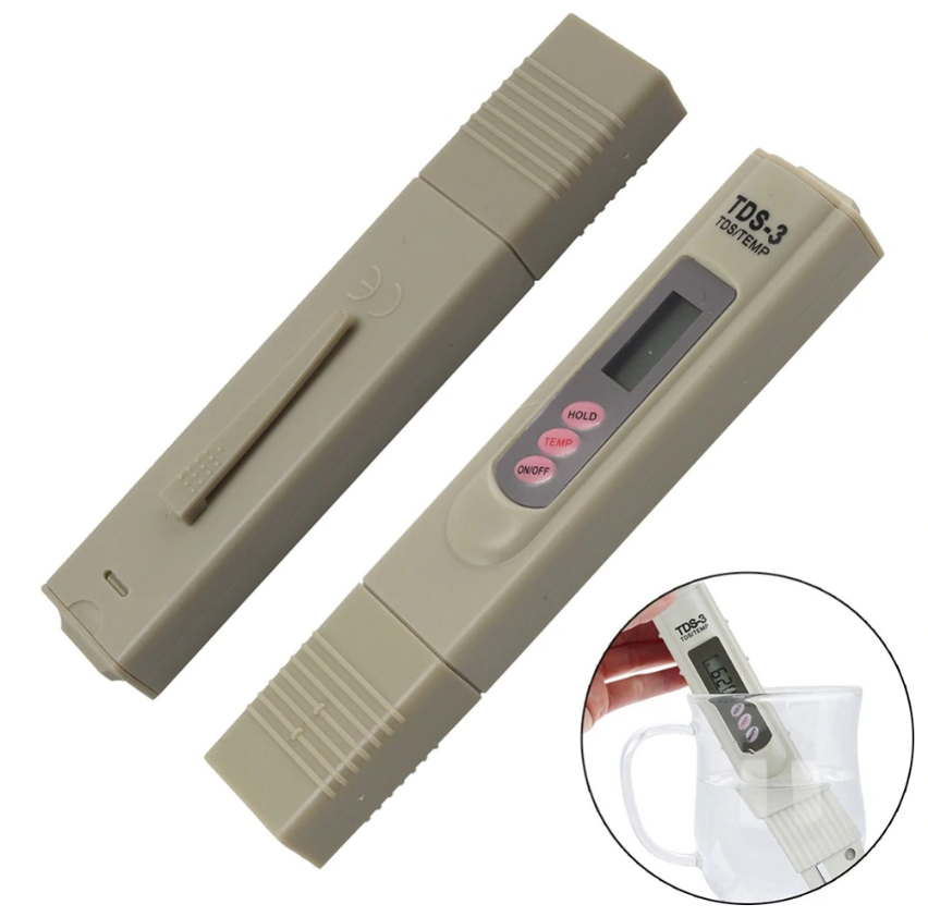 Портативний солемір TDS-3 (0-9990 ppm)