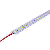 Светодиодная полоса линейка LED SMD 5630 100см 1м 12V 18W теплая 3000К 1011930