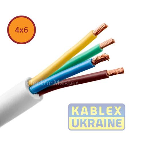 Дріт мідний ПВС 4х6 Одеса Каблекс